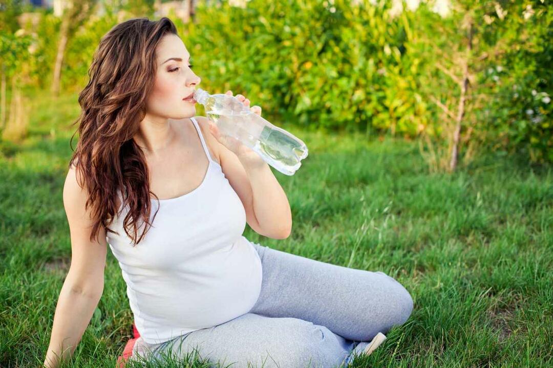 Flüssigkeitsaufnahme während der Schwangerschaft