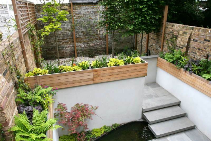 Stilvolle und komfortable Gartendekorationsvorschläge für kleine Gärten