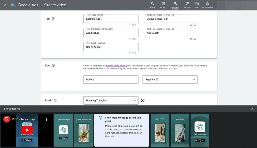 so-werde-du-deine-app-mit-youtube-vertikalen-videoanzeigen-mit-google-ads-asset-library-templates-storyboard-automated-tips-show-main-message-before-this-point- font-audio-track-example-8