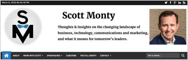 Scott Montys persönliche Marke ist bei ihm geblieben.