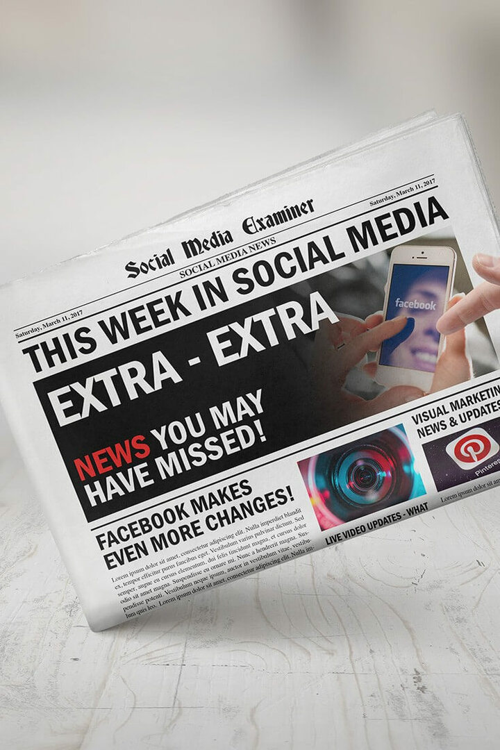 Facebook Messenger Day wird weltweit eingeführt: Diese Woche in Social Media: Social Media Examiner