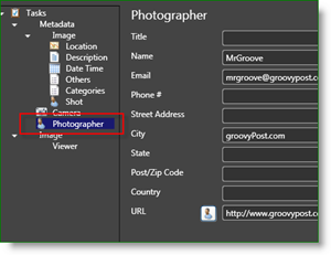 Microsoft Pro Photo Tools Fotograf Metadaten:: groovyPost.com