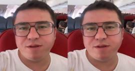 Ibrahim Büyükaks schwierige Momente im Flugzeug! Überrascht über das, was passiert ist