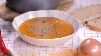 Wie macht man Tarhana-Suppe mit Hackfleisch? Heilendes und sehr leckeres Rezept für gemahlene Tarhana-Suppe