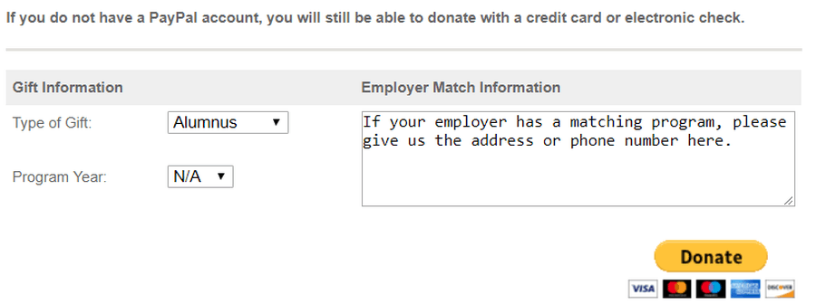 Paypal Spenden Button