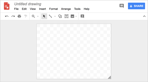 Erstellen Sie kostenlos originelle, professionell aussehende Grafiken in Google Drawings.