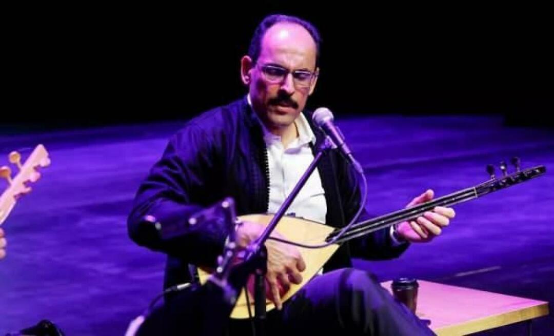 İbrahim Kalın gab mit 'İrfani Türküsü' ein unvergessliches Konzert!