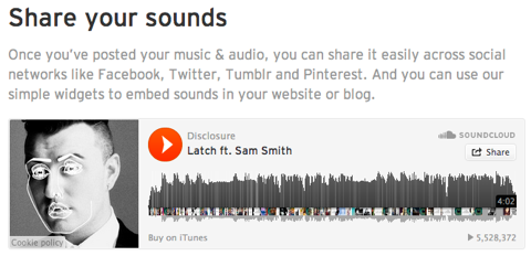 soundcloud teile deine Sounds