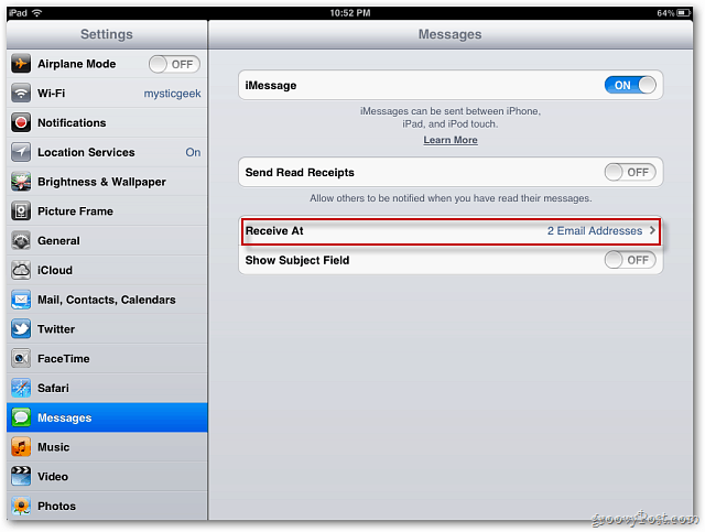 Apple iOS 5: Halten Sie iMessages zwischen iPhone und iPad synchron