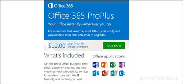 Office 365-Sonderpreise, einschließlich Anwendungen