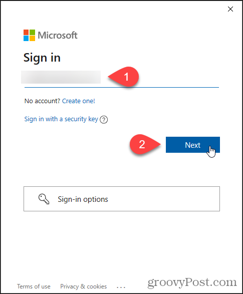 Geben Sie die Microsoft-E-Mail für das Windows-Insider-Programm ein