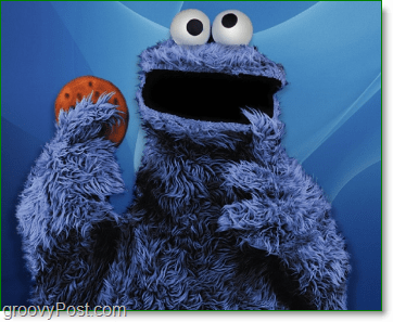 Sesamstraße Cookie Monster Bild in der Größe geändert