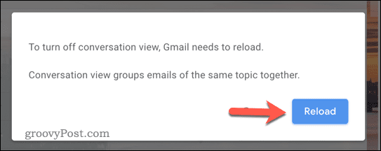 Gmail-Posteingang neu laden