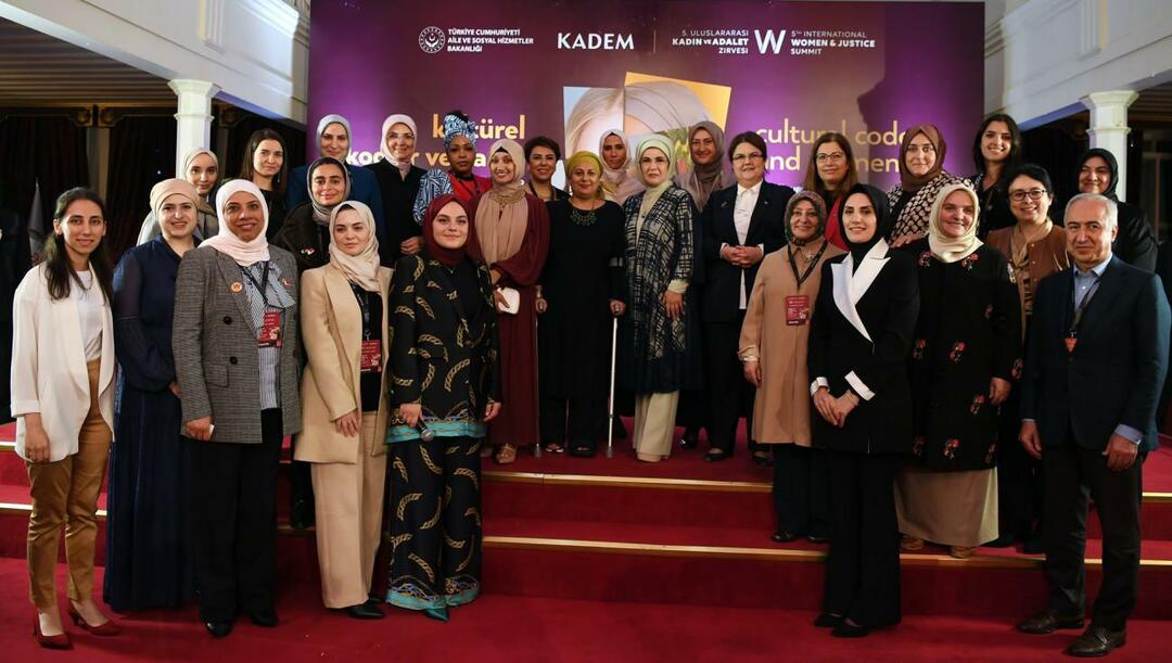 Emine Erdoğan sprach auf dem International Women and Justice Summit von NGO-Vertretern