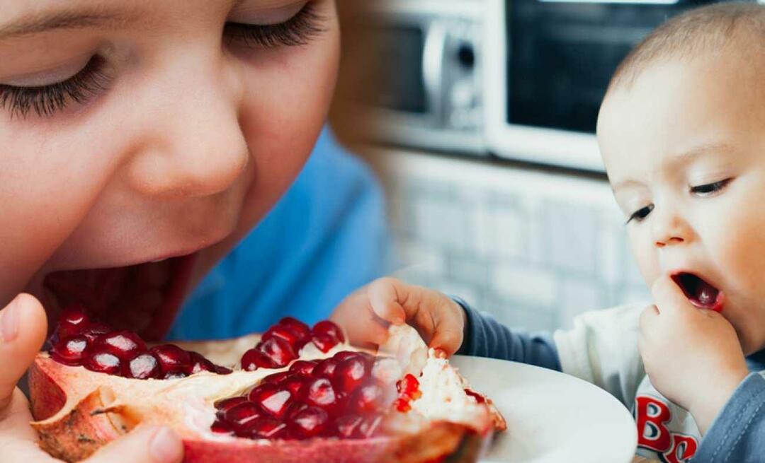 In welchem ​​​​Monat wird Babys Granatapfel gegeben? Verursacht Granatapfel beim Baby Blähungen? Was sind die Vorteile von Granatapfel?