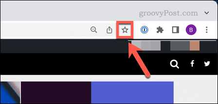 Google Chrome-Lesezeichensymbol