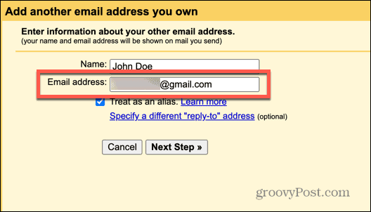 Gmail-Alias-E-Mail