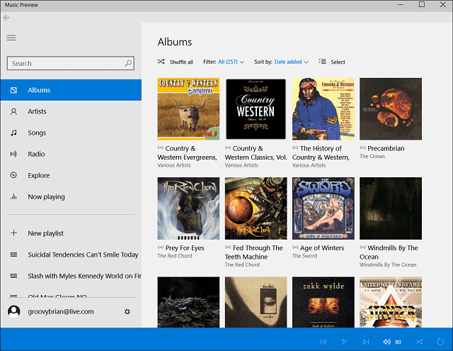 Microsoft startet Musik- und Videovorschau-Apps für Windows 10