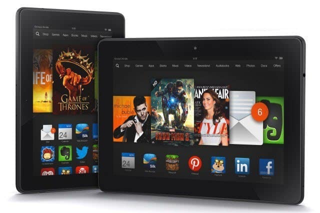 Amazon Kindle Fire HDX-Familie