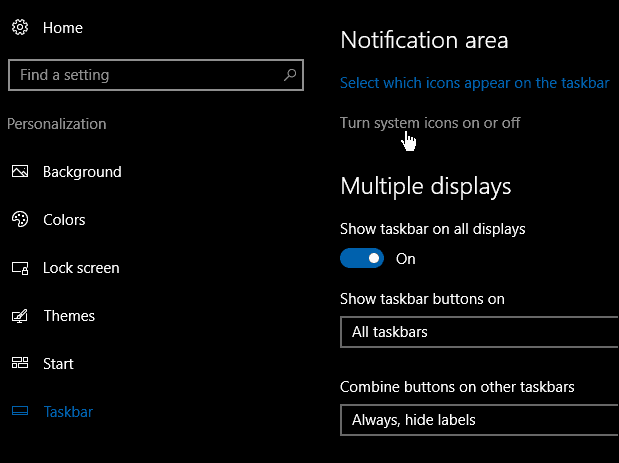 Windows 10-Tipp: Wählen Sie aus, welche Symbole in der Taskleiste angezeigt werden sollen