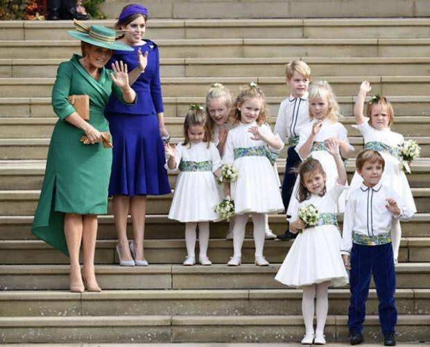 Das Duo, über das in der britischen Presse am meisten gesprochen wurde: Prince George und Princess Charlotte