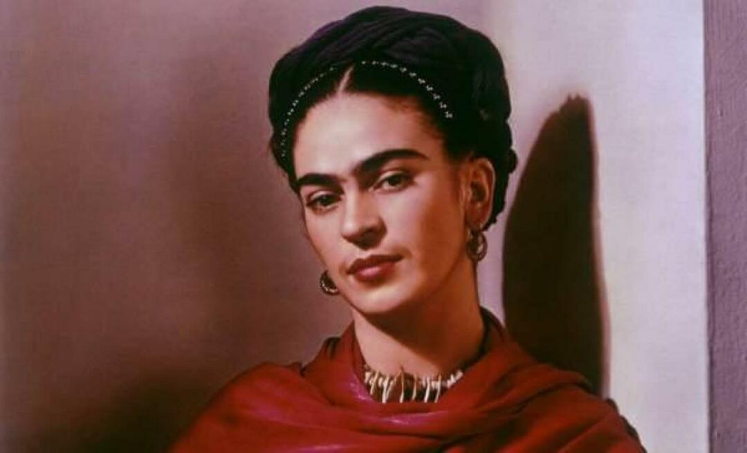 Frida Kahlo mochte ihr Selbstporträt nicht und warf es weg! Zum Rekordpreis versteigert