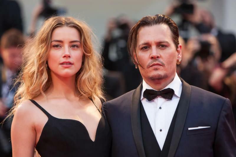 Johnny Depp und seine Ex-Frau Amber Heard
