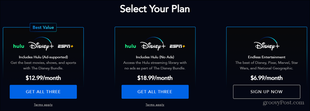 Disney Plus fügt neuen Werbeplan mit werbefreiem Hulu hinzu