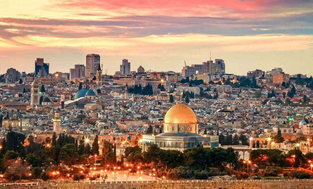 Warum ist Jerusalem für Muslime so wichtig? Geschichte von Jerusalem