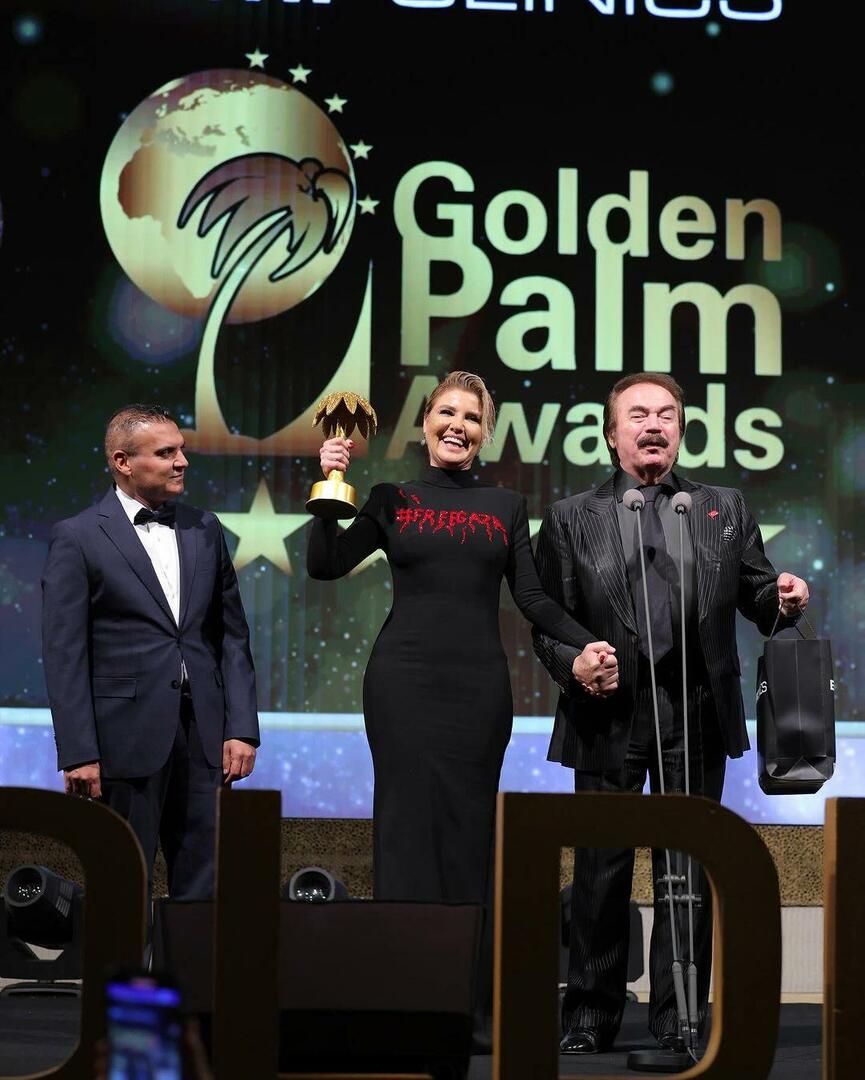Abend des Gülben Ergen Golden Palm Award