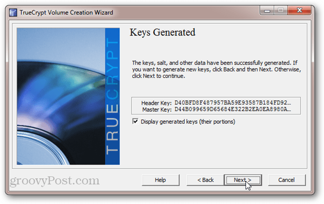 TrueCrypt Header Key und Master Key