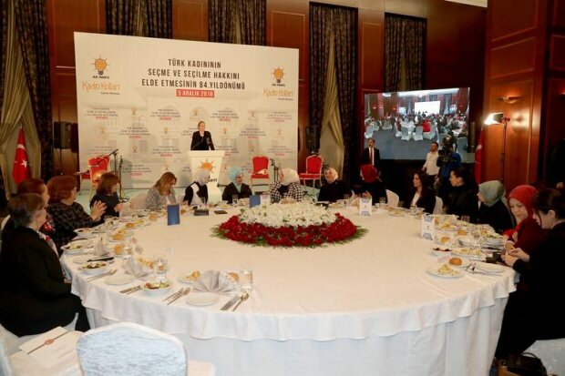 First Lady Erdoğan nahm am Tag der Frauenrechte teil