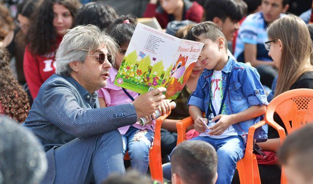 Buchliebhaber trafen sich am Taksim-Platz