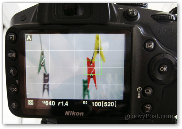 erstes Foto Setup Stativ Fokus Live-Ansicht DSLR f / 1.4 1.4 Nikon