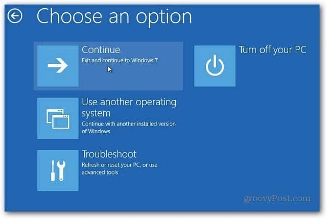 Windows 8 erstellen Verwenden Sie den alten Boot-Manager