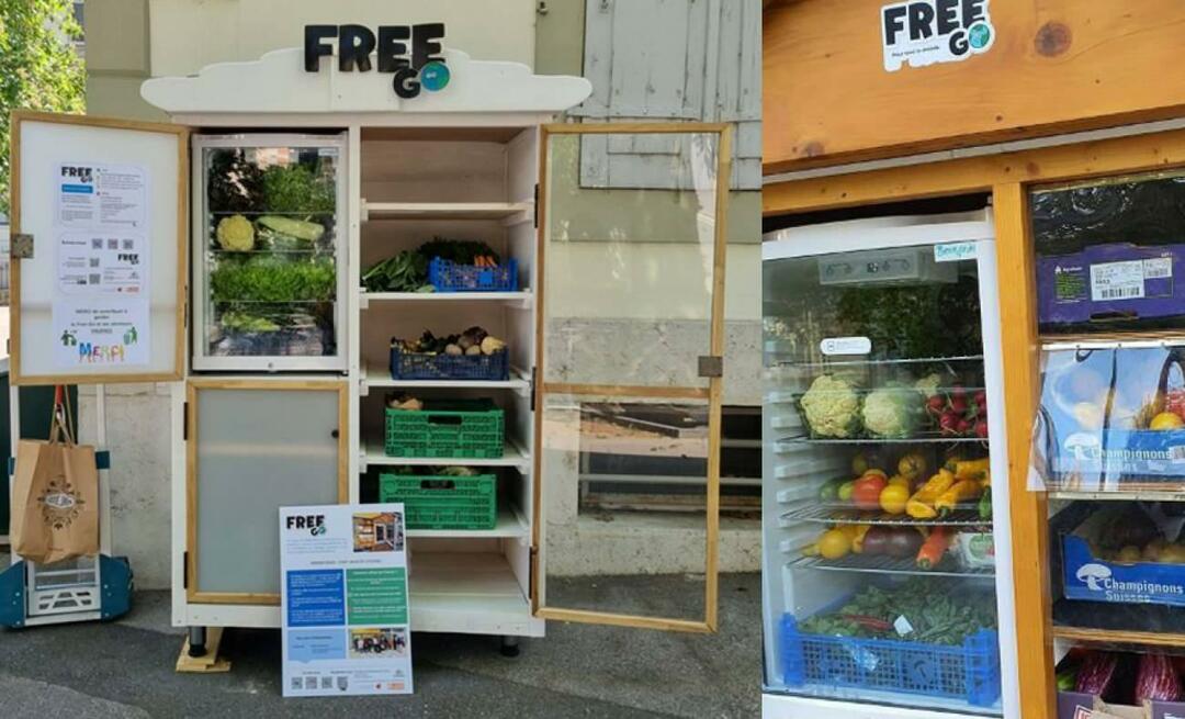 In diesen Kühlschränken ist alles kostenlos! Ein Projekt aus der Schweiz, das weltweit Vorbild sein wird