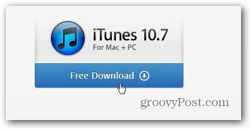 Laden Sie iTunes 10_7 herunter