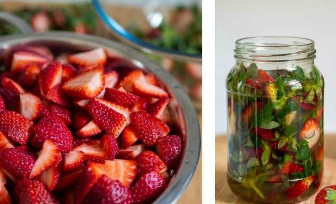Wie macht man Erdbeeressig? Probieren Sie unbedingt den nützlichen Erdbeeressig!