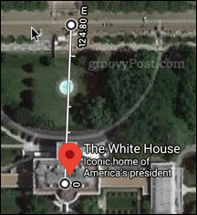 Hinzufügen mehrerer Punkte zum Messen der Entfernung in Google Maps