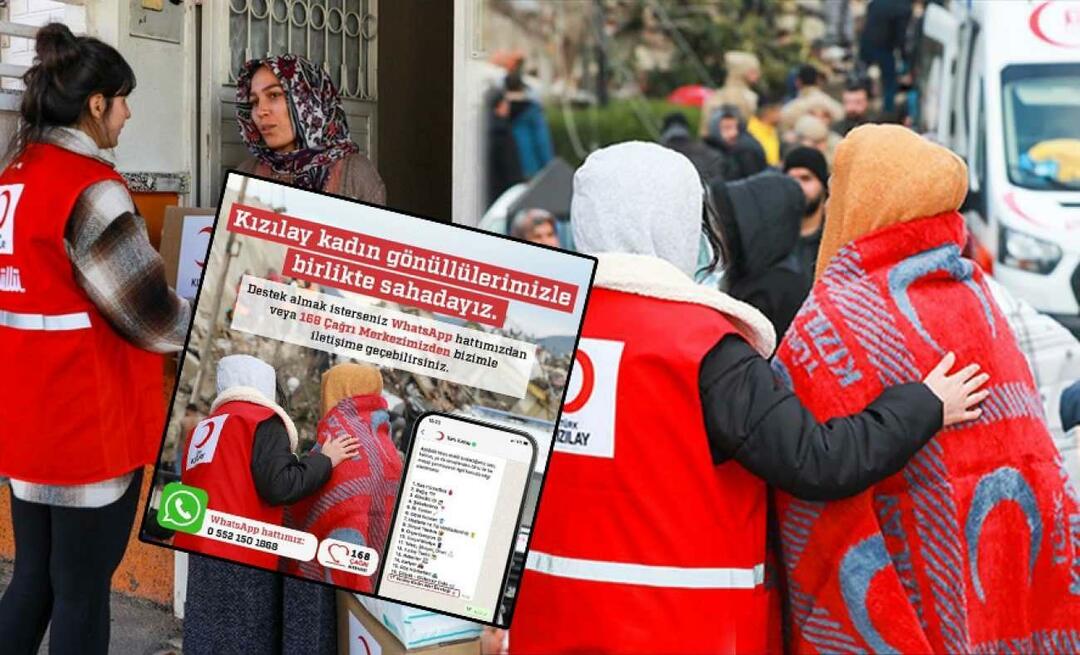 Ein neuer Durchbruch vom Türkischen Roten Halbmond: Einrichtung einer speziellen WhatsApp-Leitung für Erdbebenopfer