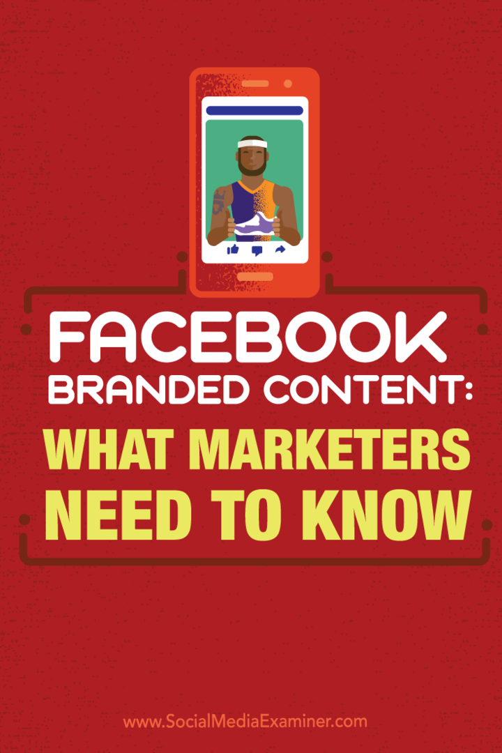 Facebook-Markeninhalt: Was Vermarkter wissen müssen: Social Media Examiner