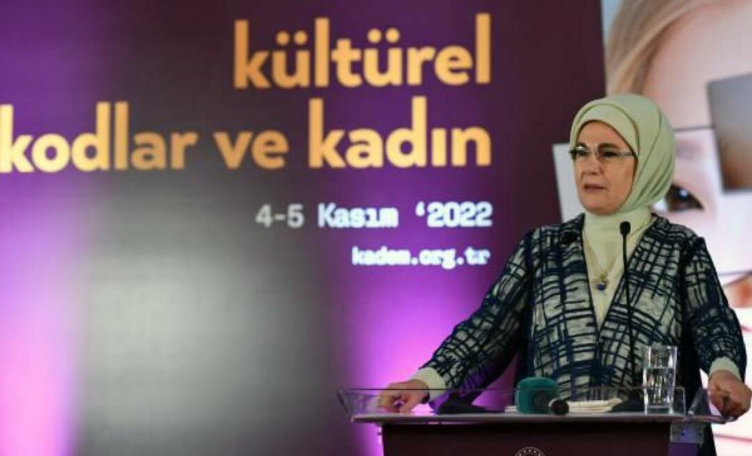Emine Erdogan ist die 5. Präsidentin des KADEM. Er hat wichtige Themen auf dem International Women and Justice Summit angesprochen!