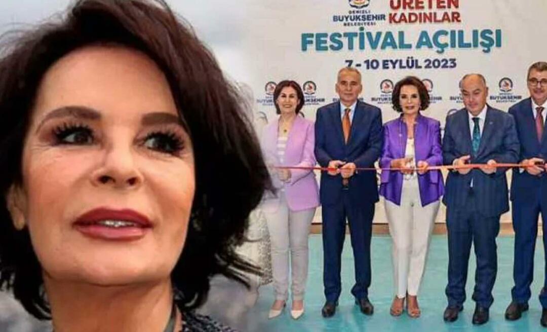 Eröffnung mit Hülya Koçyiğit! Beim Productive Women Festival der Metropolregion Denizli...