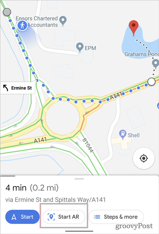Google Maps AR-Navigation startet AR