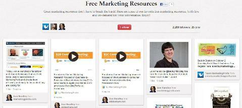 Marketing Profs Free Marketing Resources Board