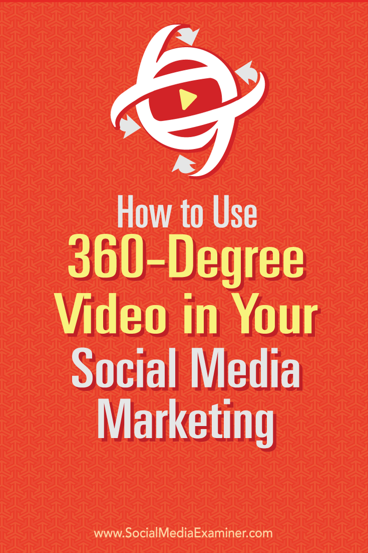 Verwendung von 360-Videos für Social Media-Marketing