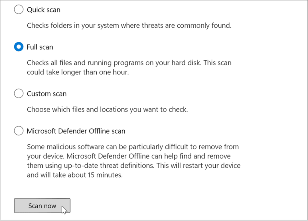 Vollständiger Scan Windows 11 stürzt ständig ab