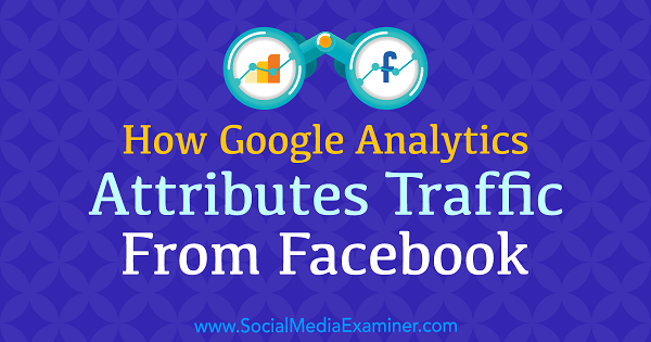 Wie Google Analytics den Traffic von Facebook von Chris Mercer auf Social Media Examiner zuschreibt.