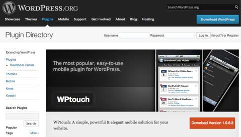 wptouch Plug-In