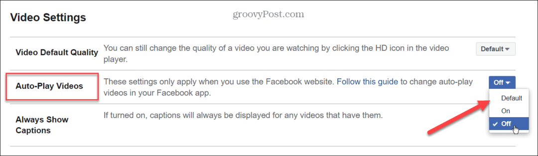 So deaktivieren Sie die automatische Wiedergabe von Videos auf Facebook